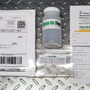 The Oil Lab Sample Kit with Particle Count – Prepaid USPS Postage